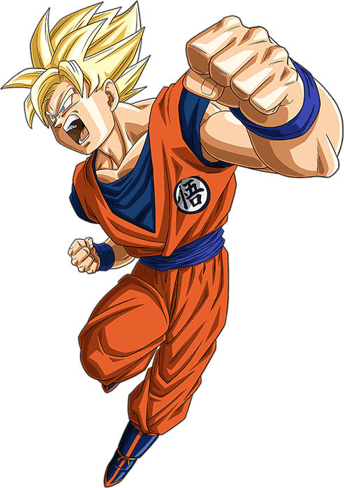 Goku SSJ render [DBS Card Game] by Maxiuchiha22 on DeviantArt