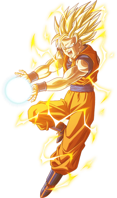 Goku SSJ2 card [Bucchigiri Match] by Maxiuchiha22