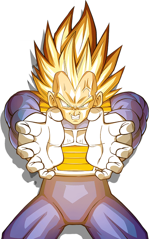 Goku - Vegeta SSJ4 render 2 [Dokkan Battle] by maxiuchiha22 on DeviantArt