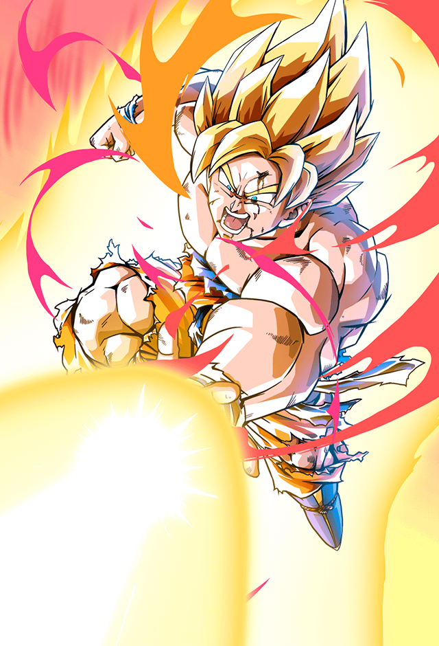 Goku SSGSS card [Bucchigiri Match] by maxiuchiha22 on DeviantArt