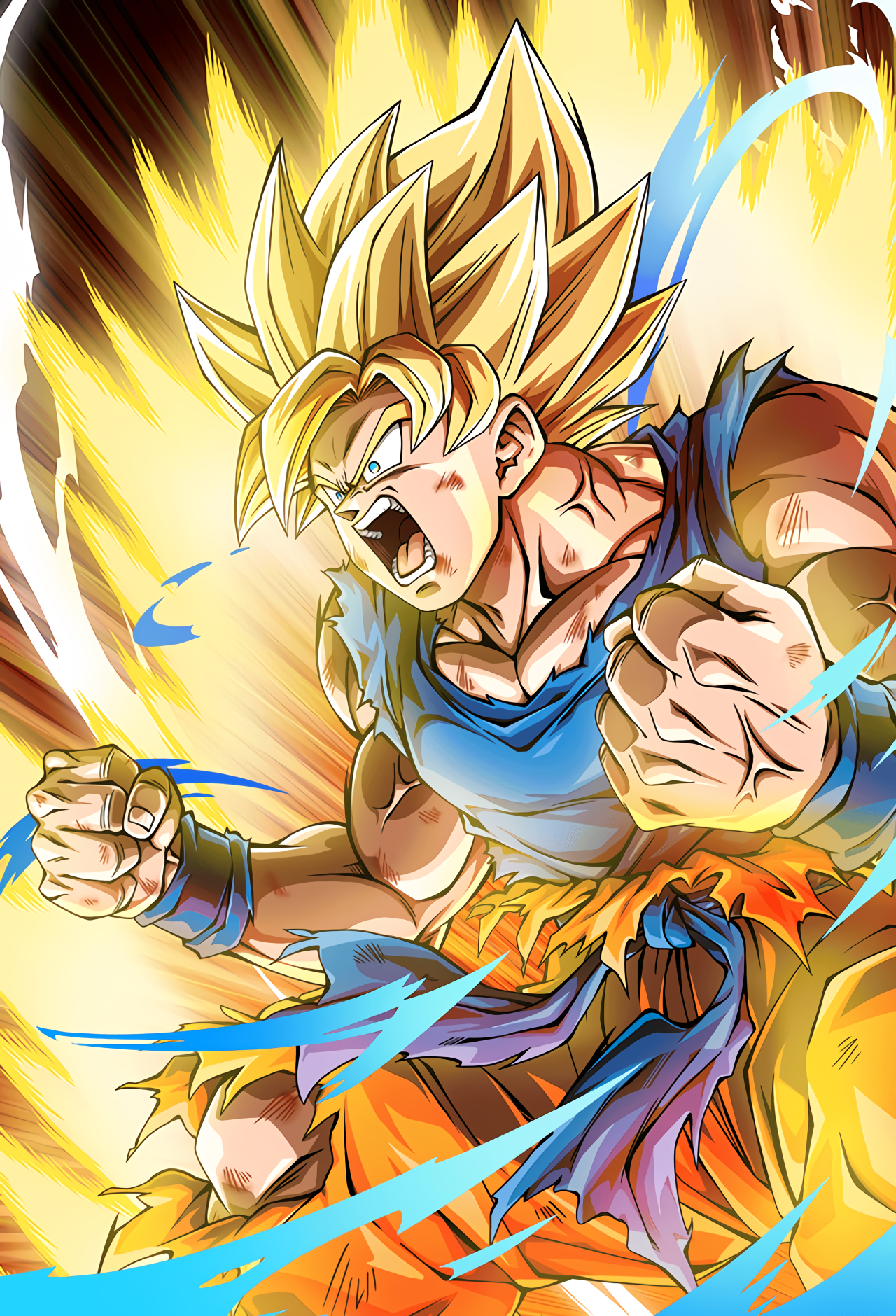 Goku (Potara) card [Bucchigiri Match] by Maxiuchiha22 on DeviantArt