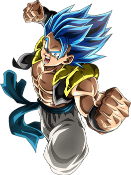 Gogeta SSGSS (Broly Movie 2018)render 3[Dokkan B.]