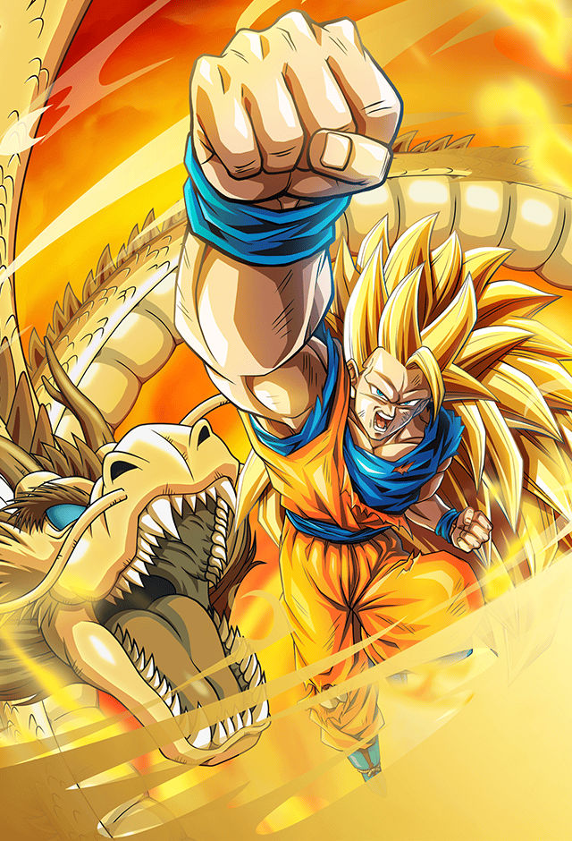 SP LL Super Saiyan 3 Goku (Dragon Fist) (Green)