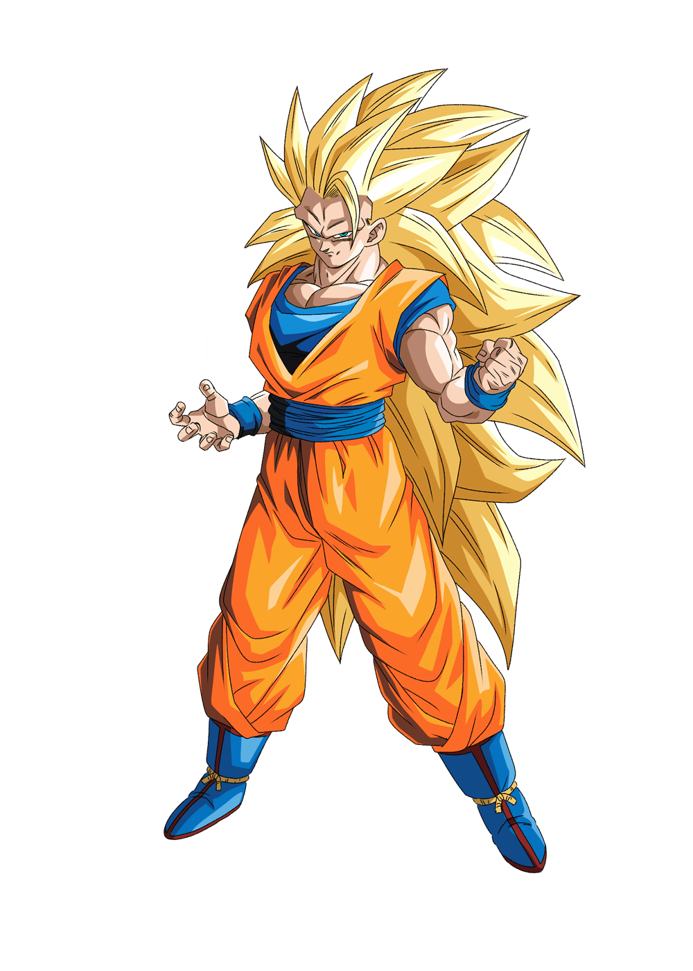 Son Goku SSJ render reaction 1 [Bucchigiri Match] by Maxiuchiha22 on  DeviantArt