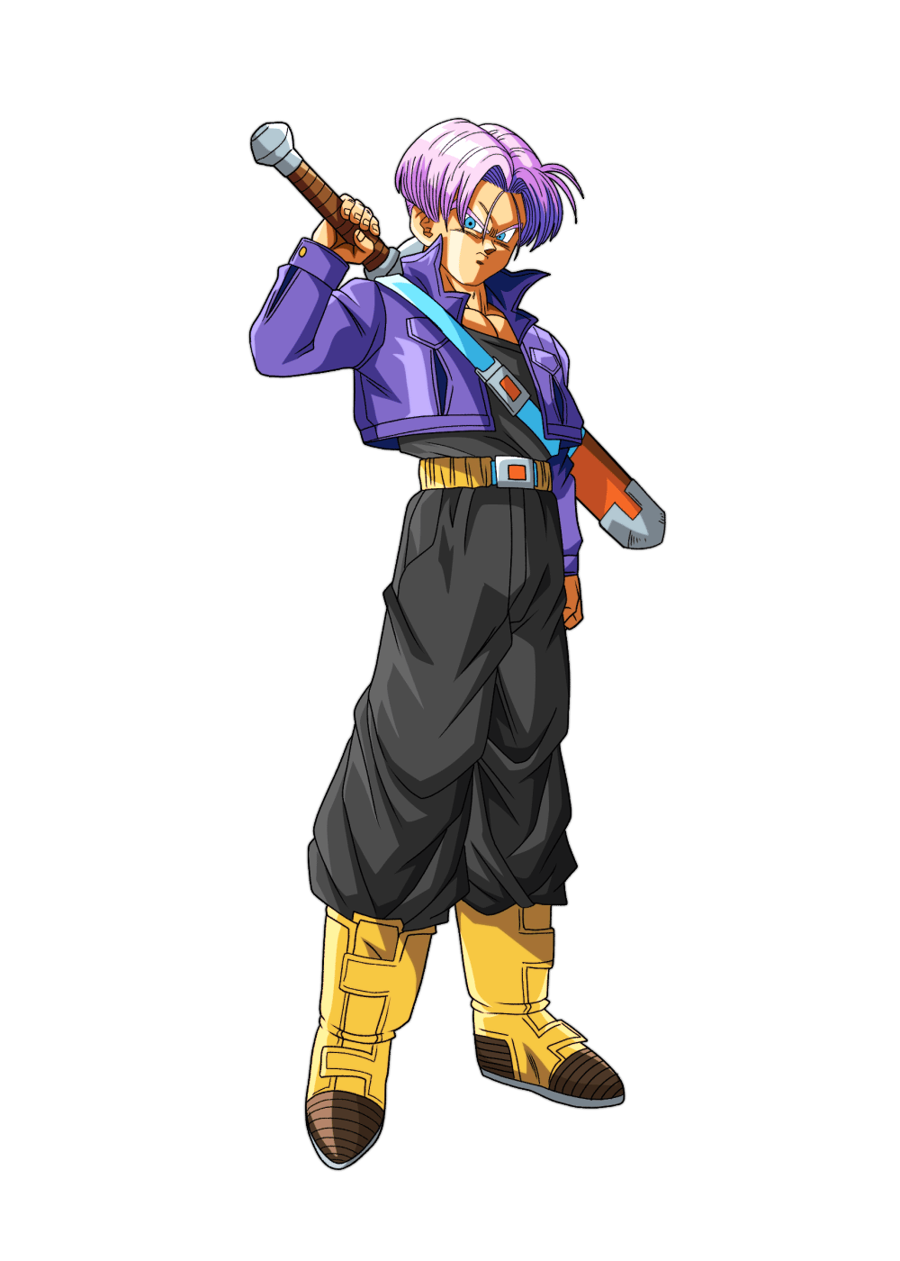 Future Trunks SSJ2 render 8 [Dokkan Battle] by Maxiuchiha22 on DeviantArt