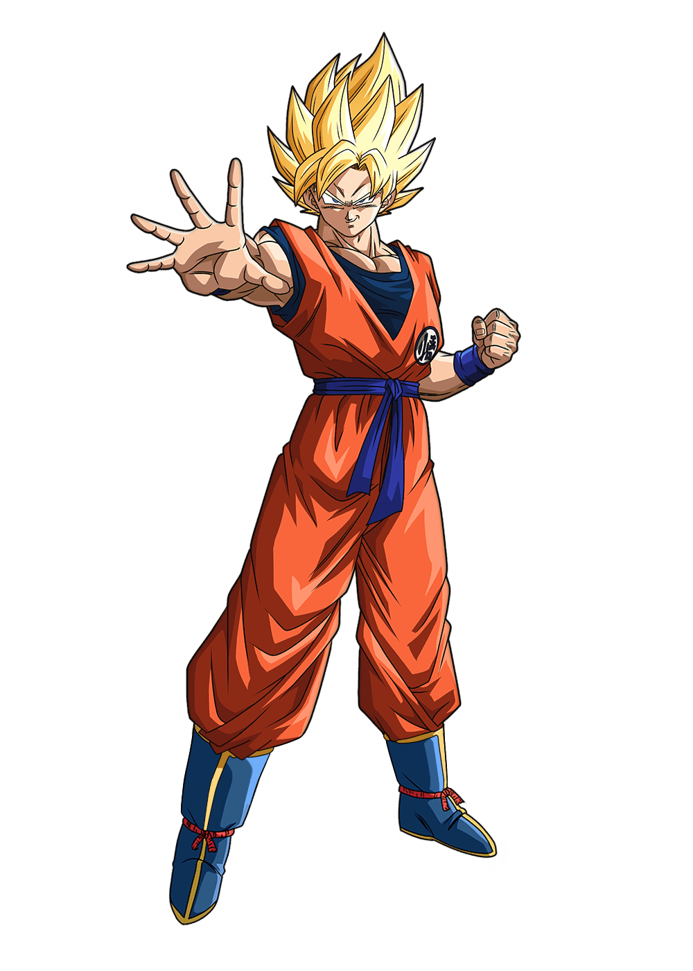 Goku SSJ render [DBS Card Game] by Maxiuchiha22 on DeviantArt