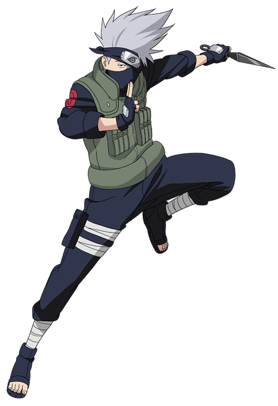 Kakashi Hatake (Naruto) by BoneHedToons on DeviantArt