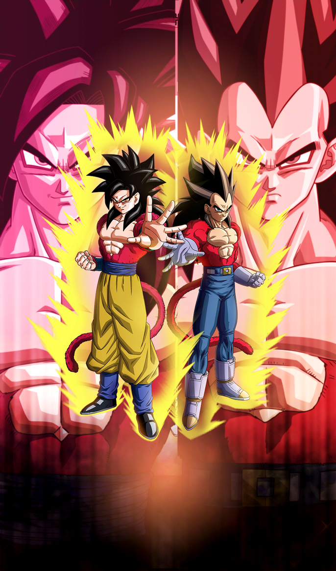 Goku - Vegeta SSJ4 BG 3 [Dokkan Battle] by Maxiuchiha22 on DeviantArt