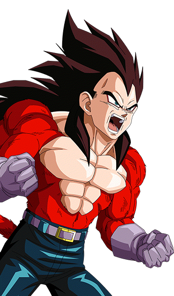 Goku - Vegeta SSJ4 render 2 [Dokkan Battle] by maxiuchiha22 on DeviantArt