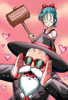 Bulma Deal Master Roshi Explore the Best Bulmaxroshi Art | DeviantArt