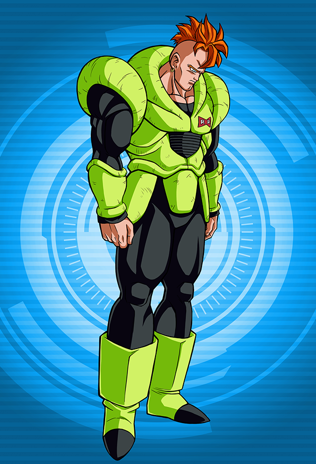 Android 16 render [Budokai 3] by Maxiuchiha22 on DeviantArt