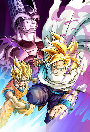 Goku SSJ (Android Saga) card [Bucchigiri Match] by maxiuchiha22 on  DeviantArt