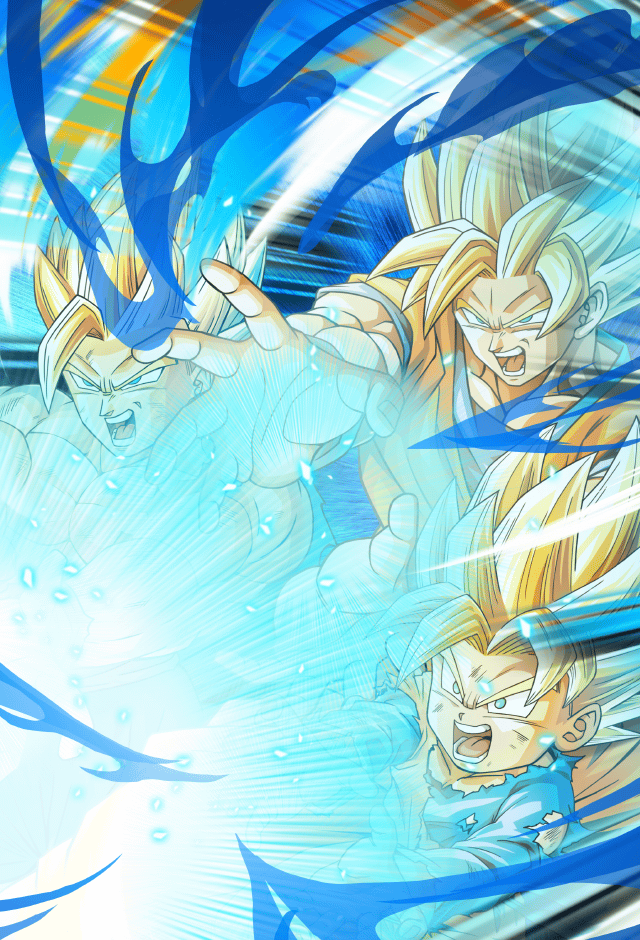 Goku SSJ2 card [Bucchigiri Match] by Maxiuchiha22