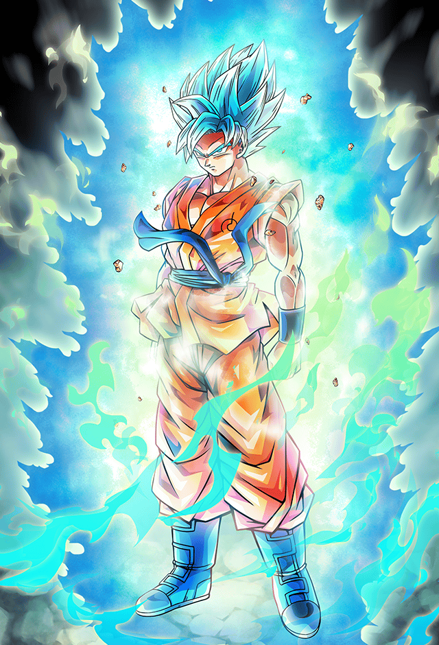 Goku SSJ2 card [Bucchigiri Match] by maxiuchiha22 on DeviantArt