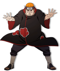 Pain - Preta Path render 2 [Naruto Mobile]