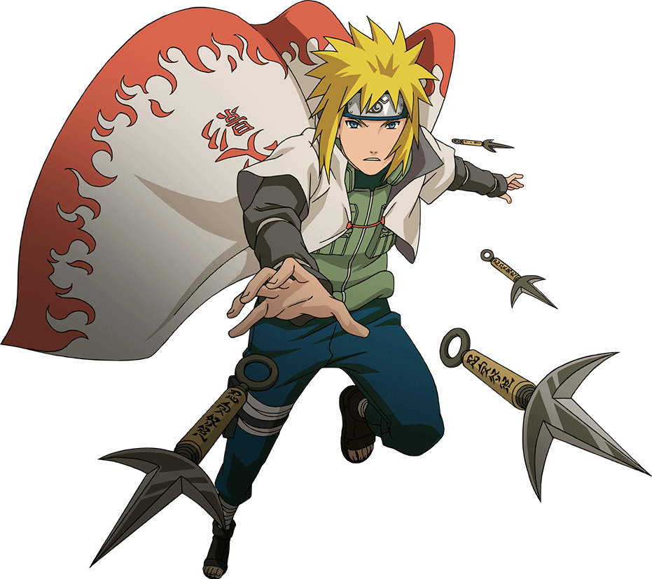 Naruto Hokage, naruto Render, hokage, Minato, minato Namikaze