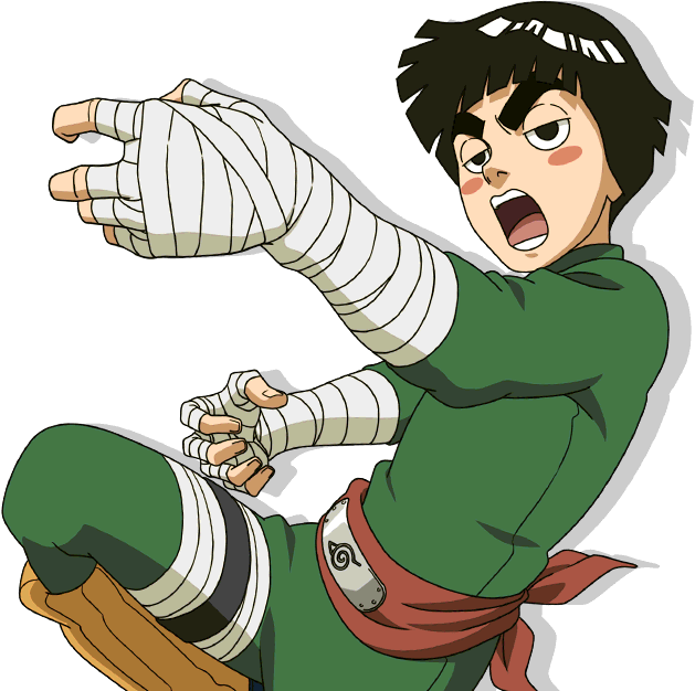 Rock Lee (Drunk) render 2 [Naruto Mobile] by Maxiuchiha22 on DeviantArt