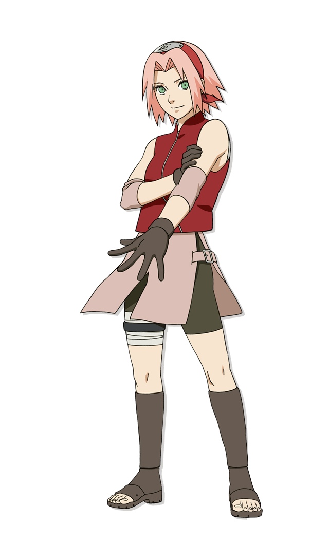 Sakura Haruno render [Naruto OL] by Maxiuchiha22 on DeviantArt