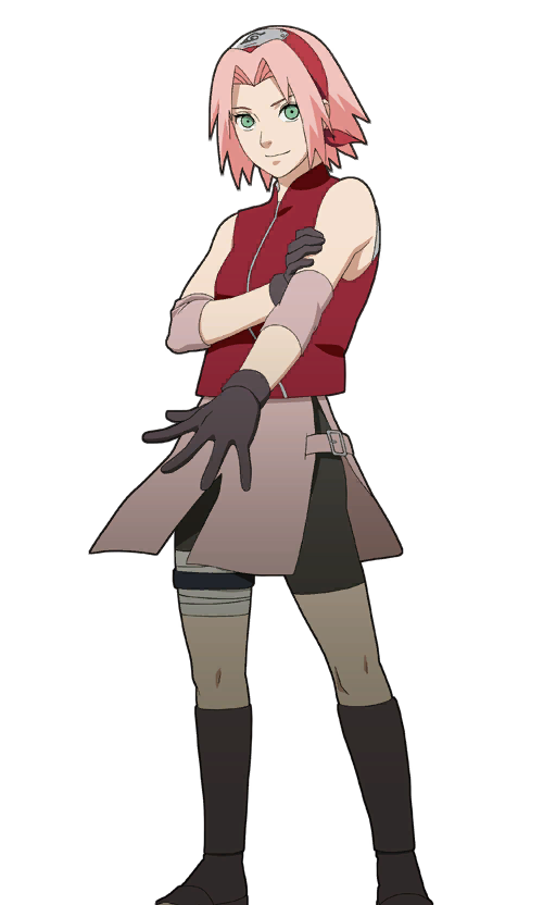Sakura Haruno render [Ultimate Ninja 3/4/5] by Maxiuchiha22 on DeviantArt