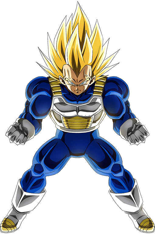 Vegeta SSJ2 render 3 [Dokkan Battle] by Maxiuchiha22 on DeviantArt