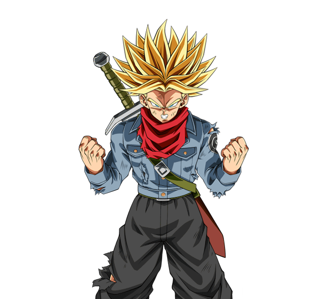 Future Trunks render Bucchigiri Match transparent background PNG