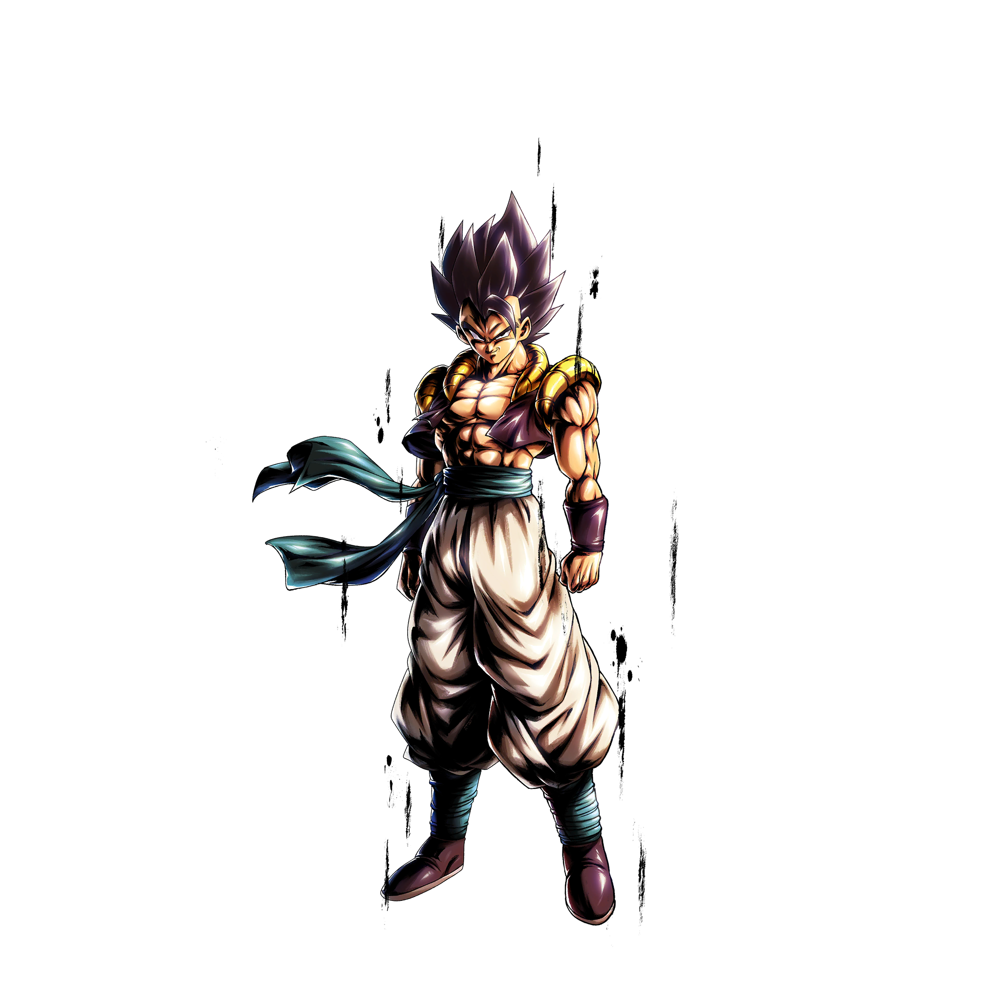 Gogeta (Broly Movie) render 3 [Bucchigiri Match] by maxiuchiha22