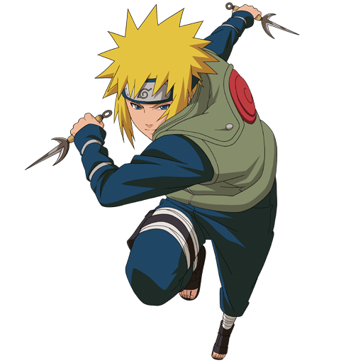 Terceiro desenho - Minato Namikaze