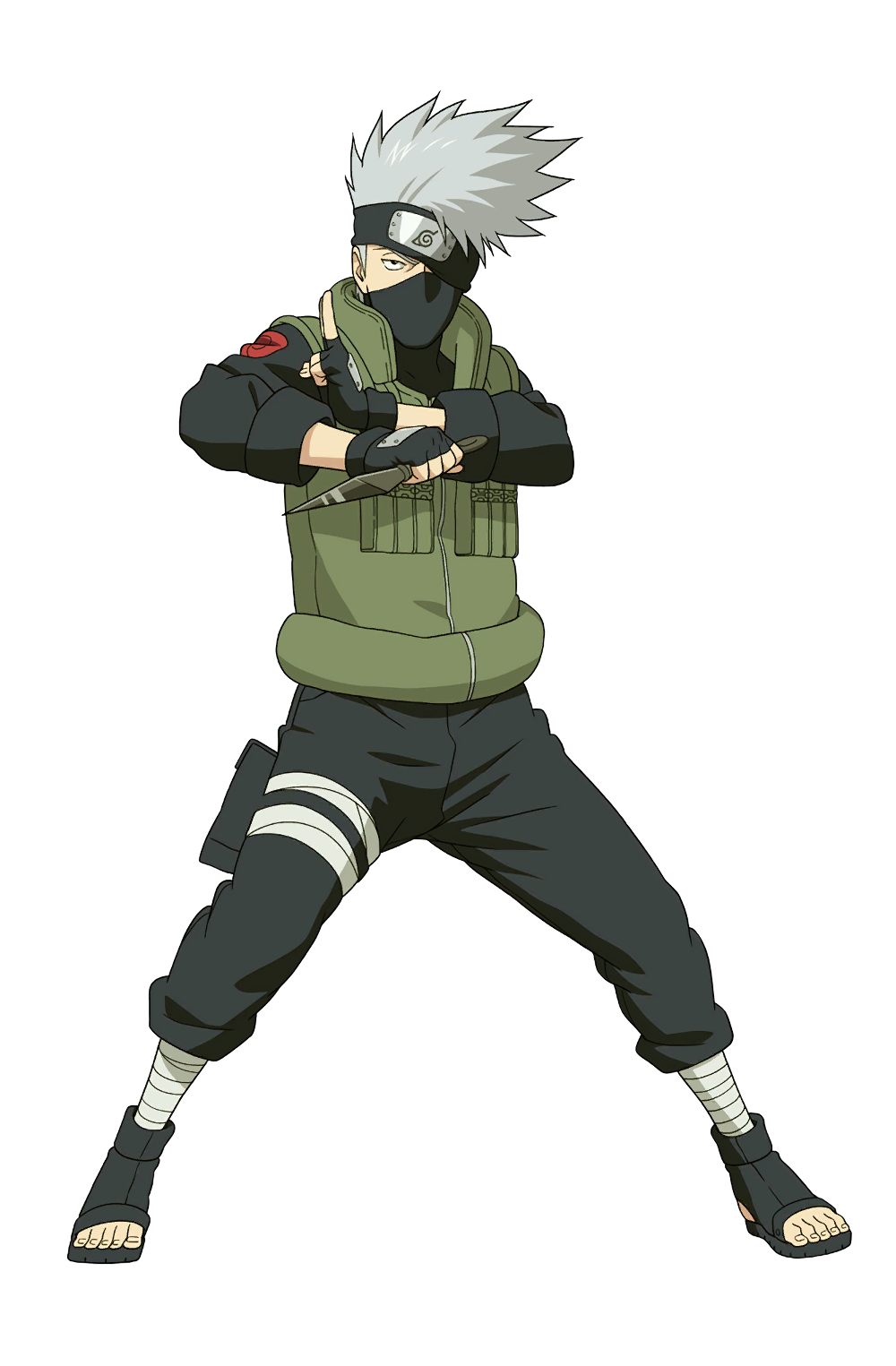 Kakashi Hatake (Naruto Shippuden) - Render by D4rkawaii on DeviantArt