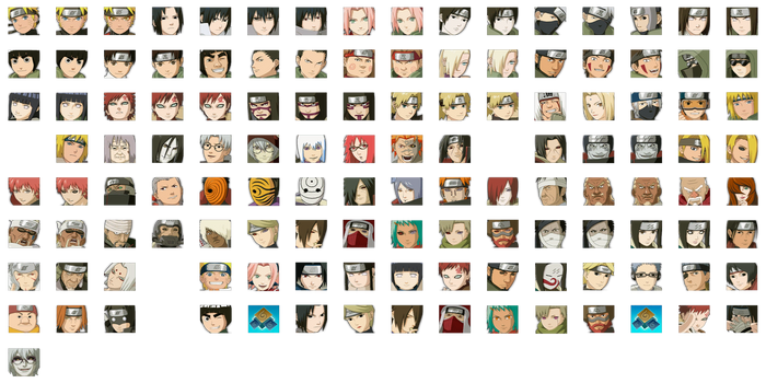 Character Selection [Ultimate Ninja 5] by Maxiuchiha22 on DeviantArt