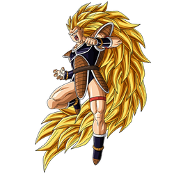 Raditz SSJ3 render [SDBH World Mission]