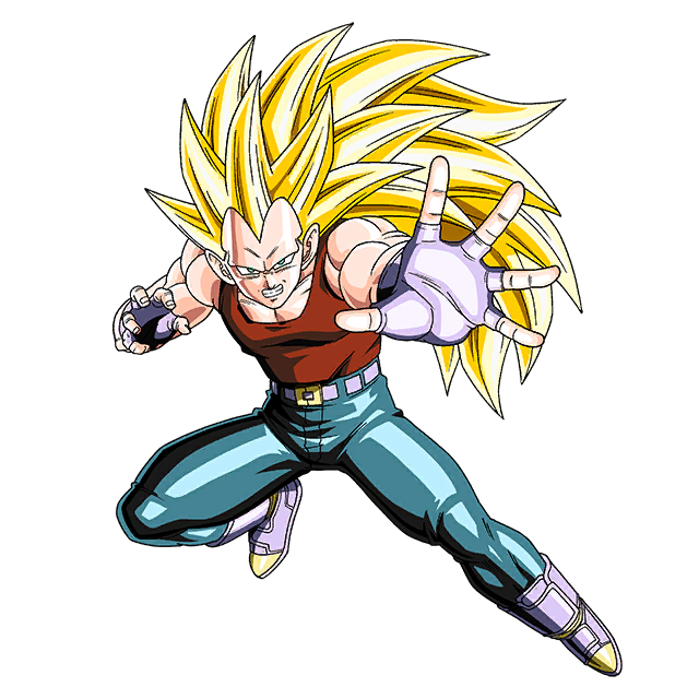 Vegeta SSJ2 render 3 [Dokkan Battle] by Maxiuchiha22 on DeviantArt