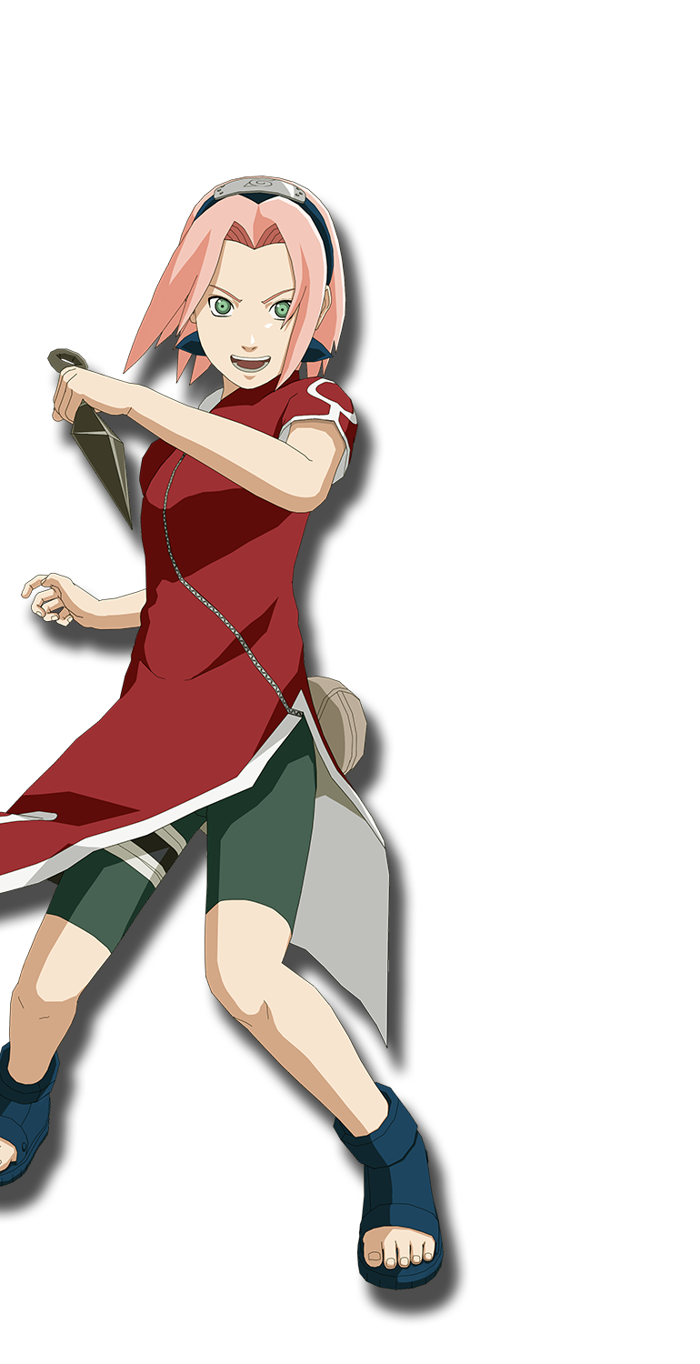 Sakura Haruno render [Ultimate Ninja Heroes] by maxiuchiha22 on