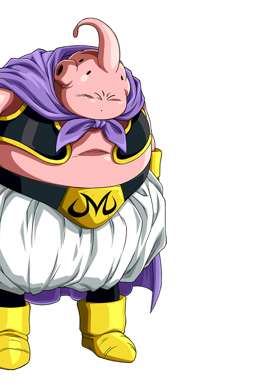 Majin Buu Render/Extraction PNG by TattyDesigns on DeviantArt