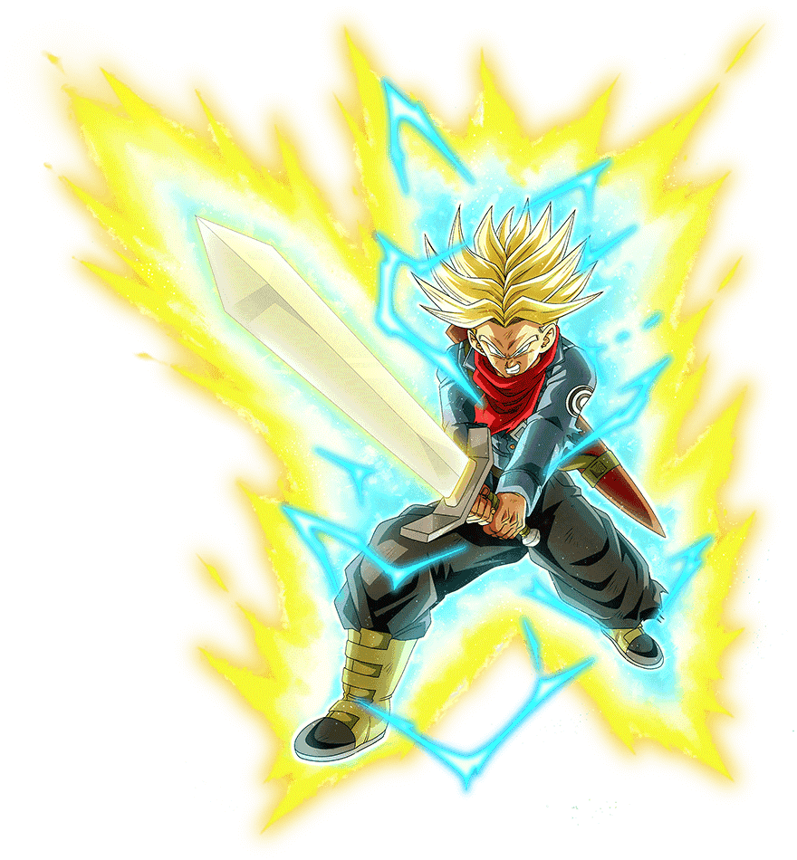 Future Trunks SSJ2 render [Dokkan Battle] by Maxiuchiha22 on DeviantArt