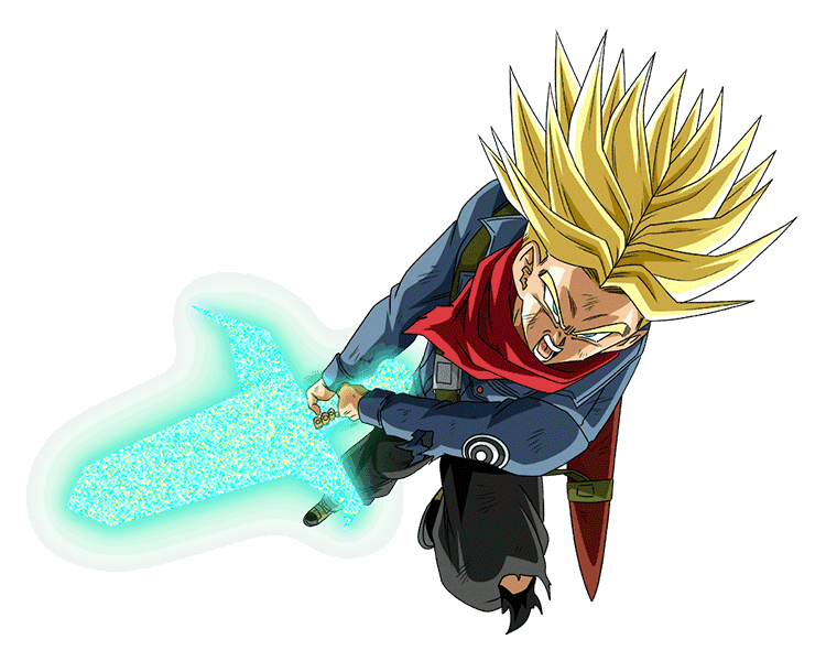 Future Trunks SSJ2 render [Dokkan Battle] by Maxiuchiha22 on DeviantArt