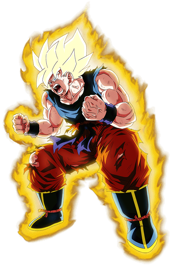 Son Goku SSJ Namek render 18 Dokkan Battle by Son Goku SSJ Namek render 18 Dokkan Battle by