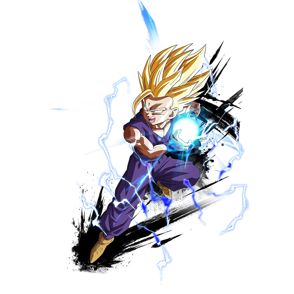 Teen Gohan SSJ2 render [Bucchigiri Match] by Maxiuchiha22 on