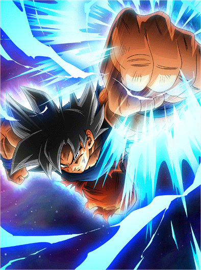 Goku Ultra instinct card 2 [Bucchigiri Match] by Maxiuchiha22 on