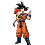 Baby Gohan - Goku render [Bucchigiri Match]