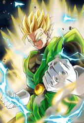 Adult Gohan SSJ2 card [Bucchigiri Match]