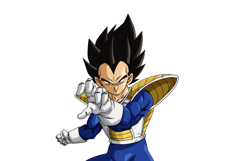 Vegeta (SSJ1 and SSJ2) by ChemistryChandra on DeviantArt