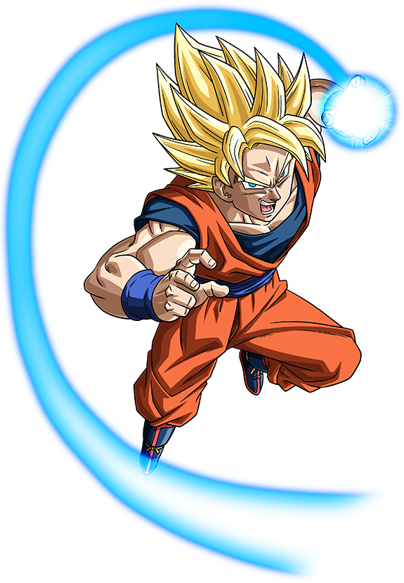 Goku SSJ render [DBS Card Game] by Maxiuchiha22 on DeviantArt