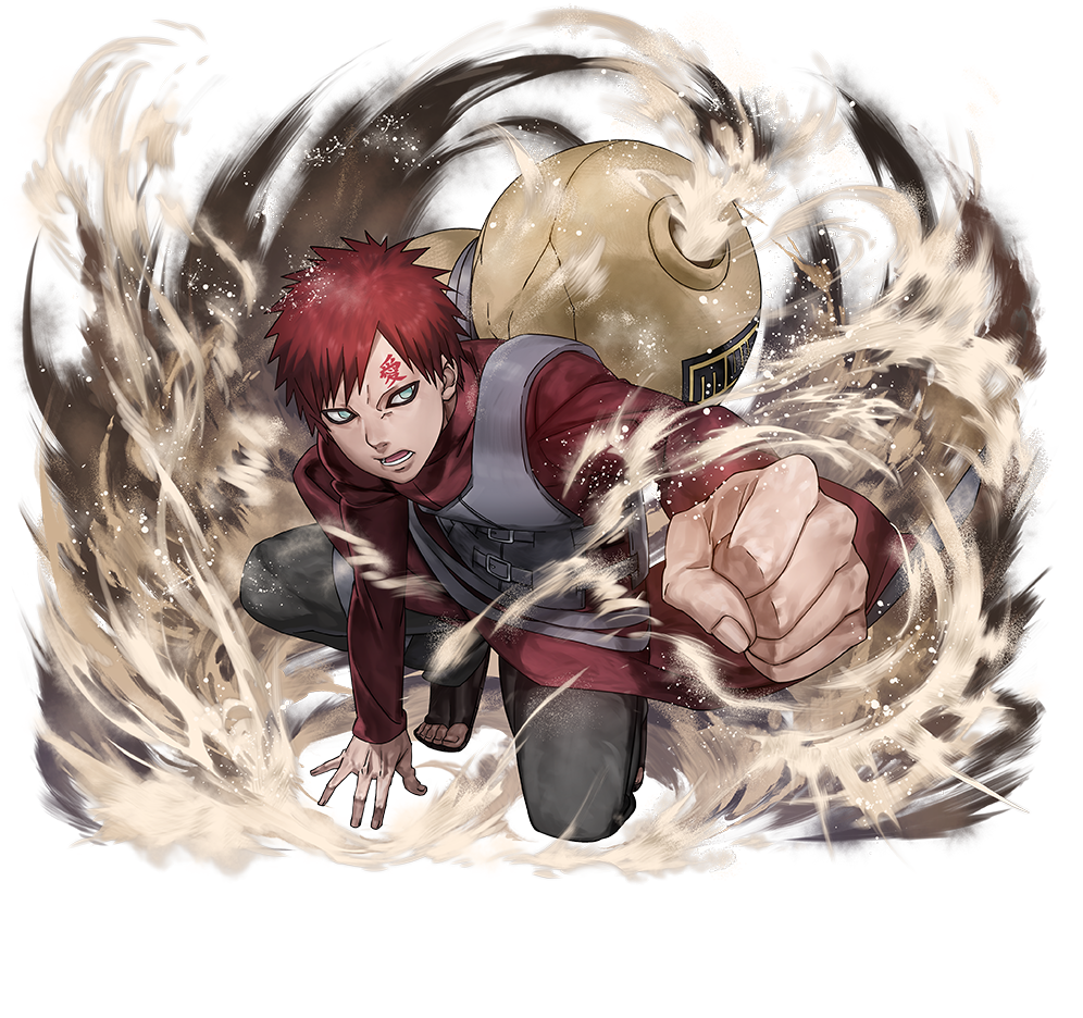 Naruto Impact: Gaara Render by xUzumaki on DeviantArt