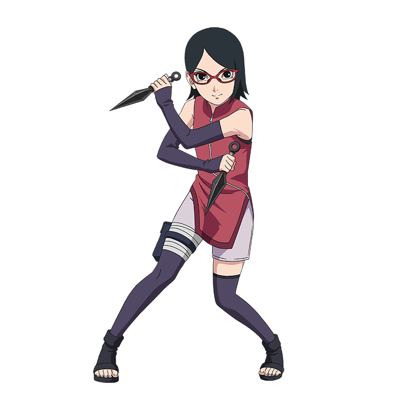 Sarada Uchiha - HS2 - manga ver. 01 by YaoUchiha on DeviantArt