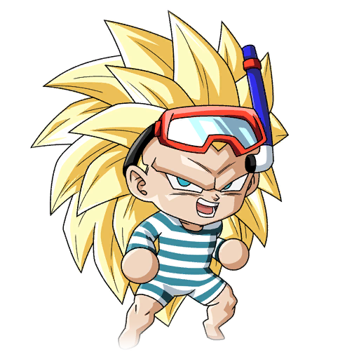 Goten Chibi para colorir (Dragon Ball Z) by PoccnnIndustriesPT on DeviantArt