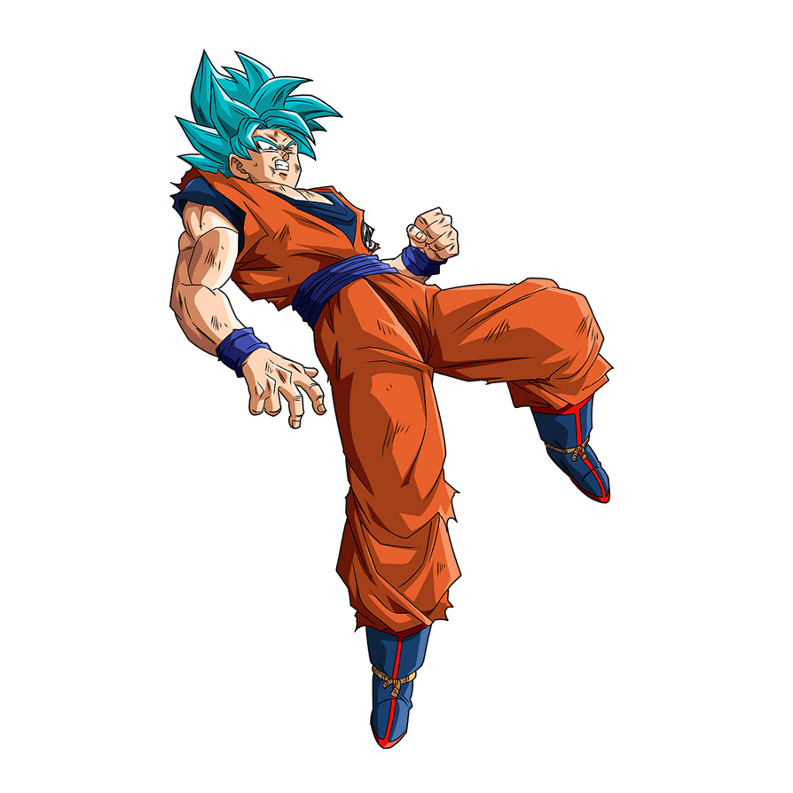 Goku SSB  3 (Bucchigiri Match Palette) by SSJROSE890 on DeviantArt