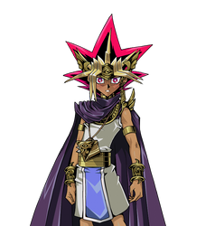 Pharaoh Atem render 5 [Edited by diogodinniz]