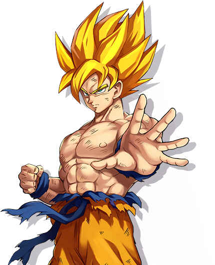 Super Saiyan Goku (Namek/Frieza Saga) by cxnvectixn on DeviantArt