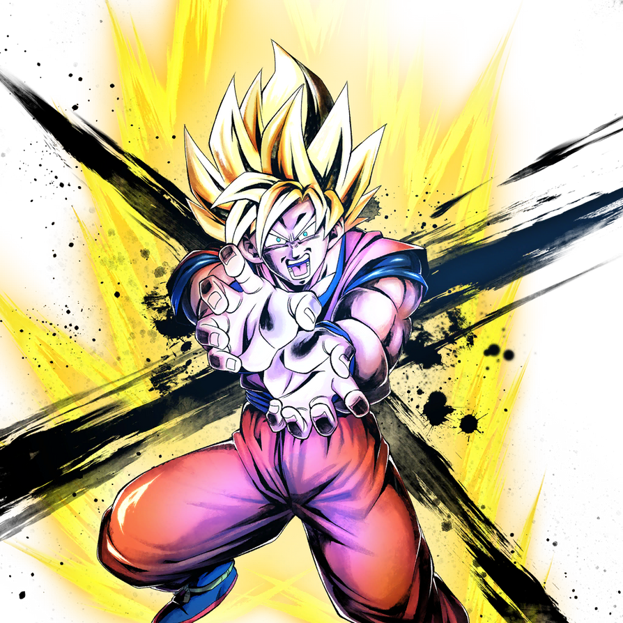 Goku SSJ render [DB Legends] by Maxiuchiha22 on DeviantArt