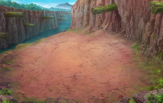 Naruto - Battleground Landscape by RostoFeio on DeviantArt